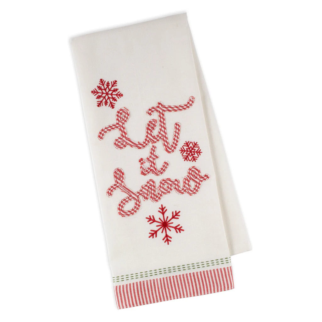 DI Let it Snow Towel