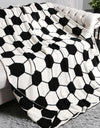 FC Soccer Ball Throw Blanket