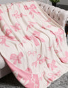 FC Pink Ribbon Throw Blanket