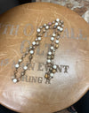 AC jasper and crystal bead necklace