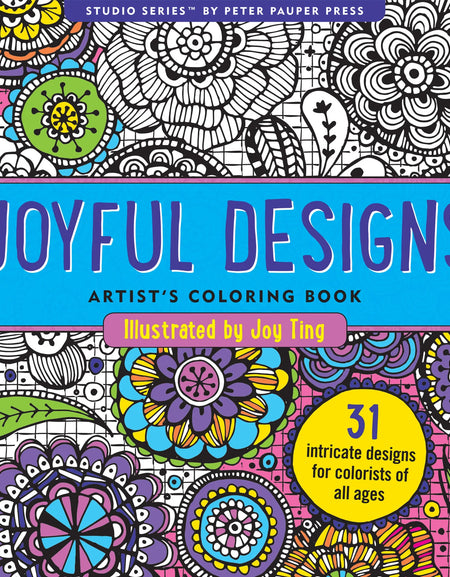 Joyful Designs Artist's Coloring Book