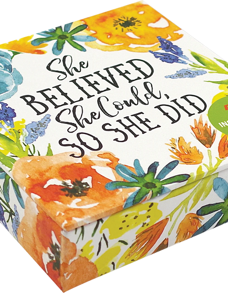 She Believed She Could, So She Did Insight Cards