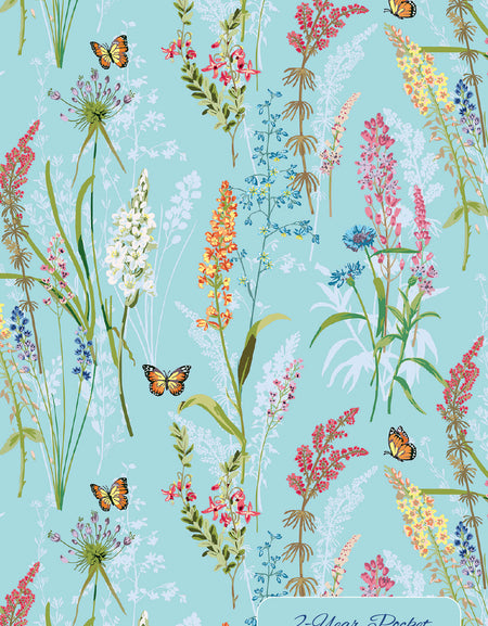 2027-28 Blooms & Butterflies 2-Year Pocket Planner