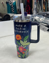 Make a positive difference travel mug