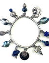 Stretch Trinket Bars with Dangles Bracelet