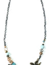 Short Flora Fauna Trinket Necklace