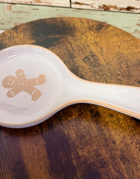 Gingerbread spoon rest