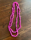 Rant & Rave hot pink beaded necklace