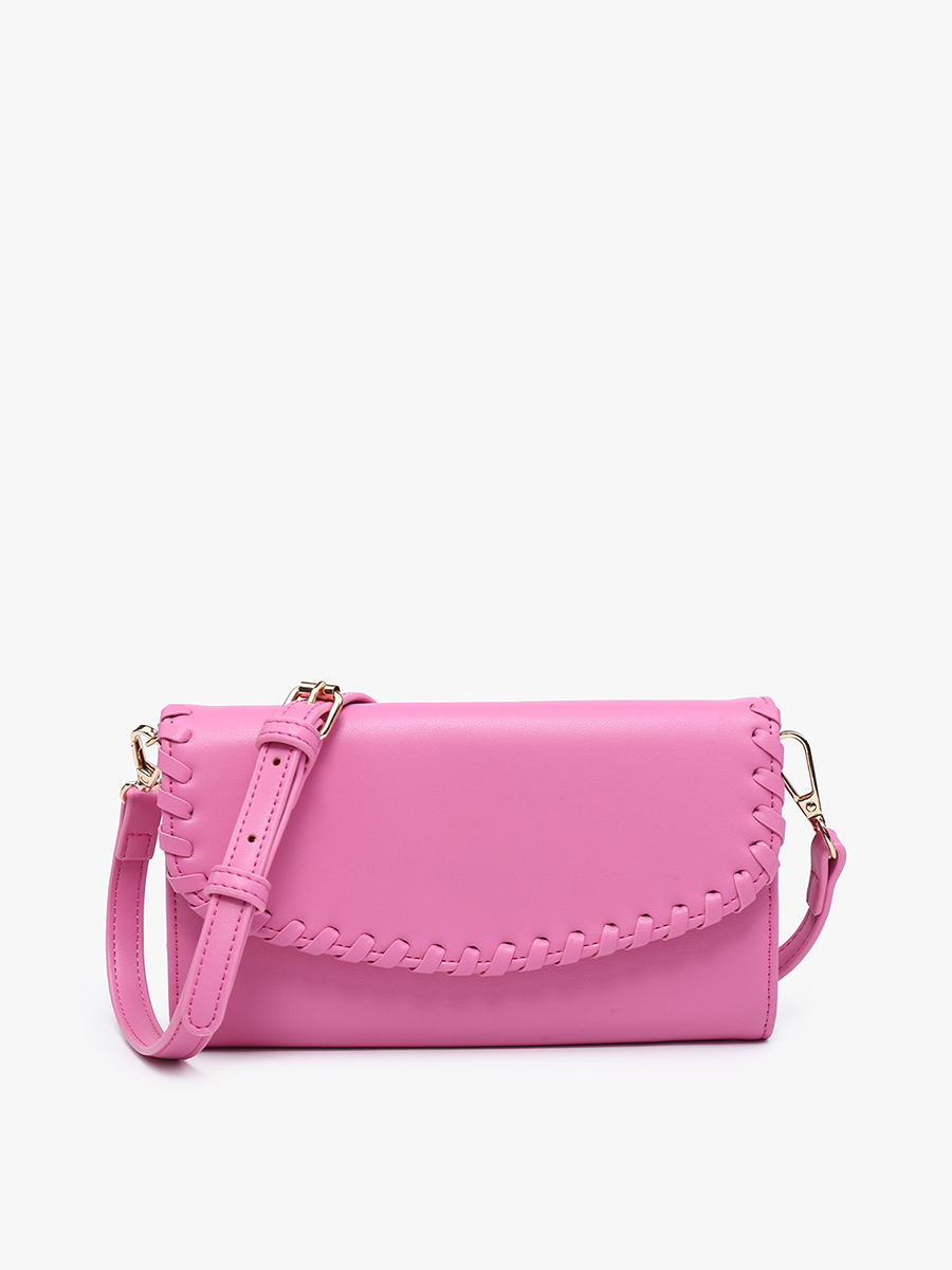 Kyle Crossbody Wallet - Bubblegum