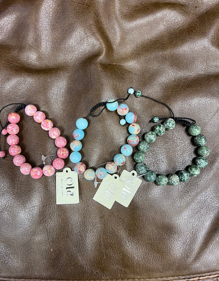 OLE bead pull bracelet