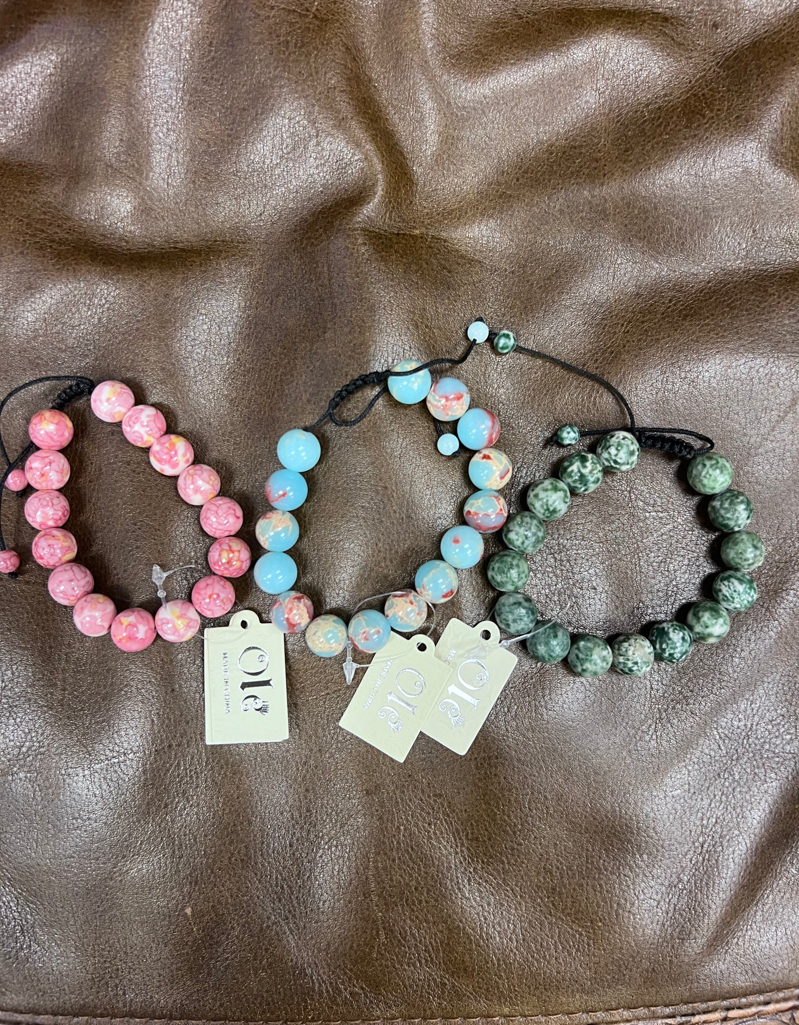 OLE bead pull bracelet