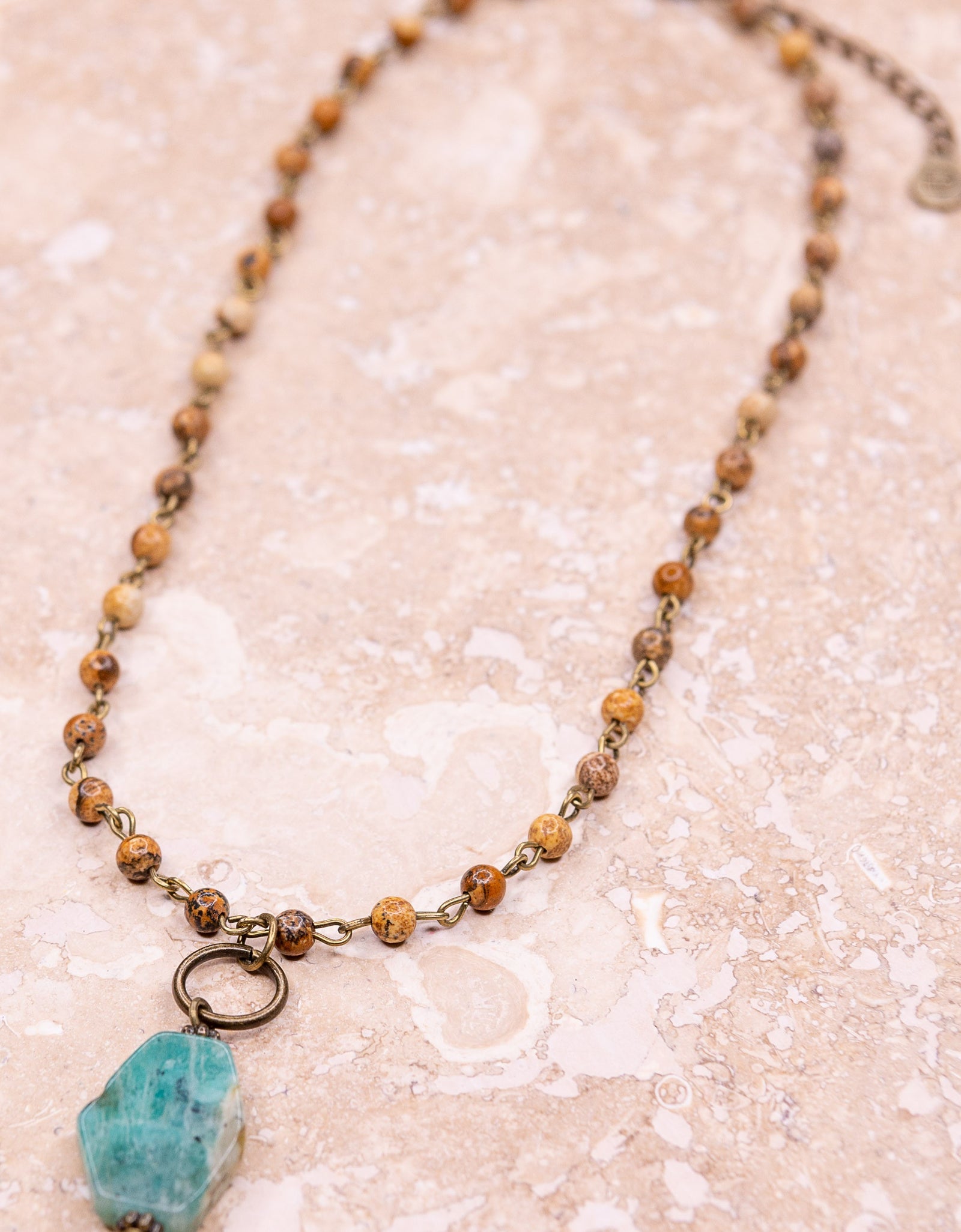 Courtney Necklace Jasper