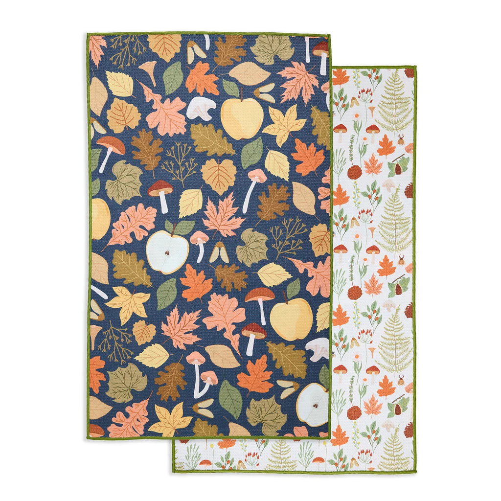 Fall Botanist Microfiber Dishtowel
