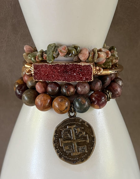 Amber Bracelet Set - Ukanite