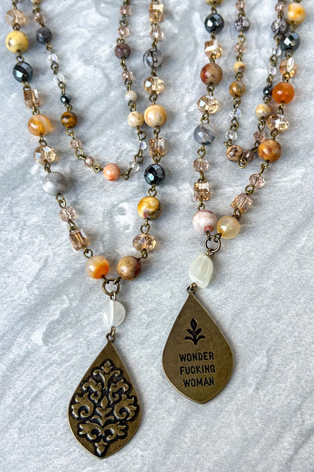 Wonder Woman Fleur Necklace