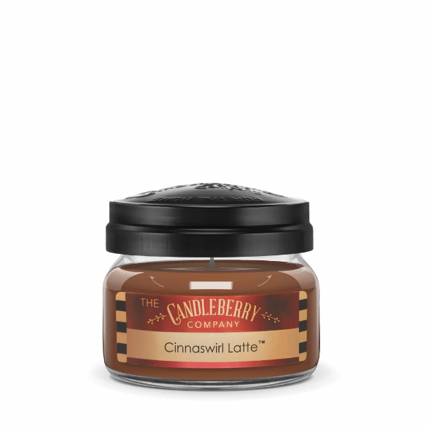 Candleberry Small Jar - Cinnaswirl Latte