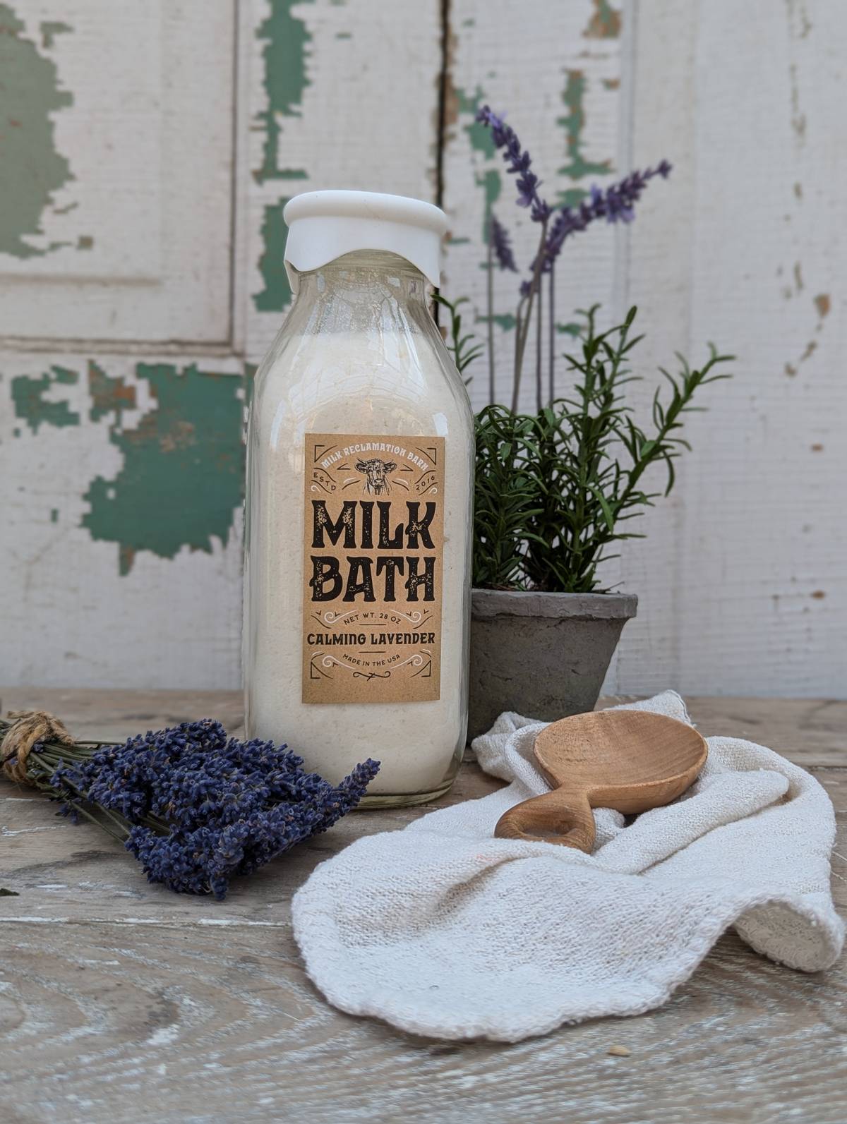 Milk Bath - Calming Lavender 28 oz.