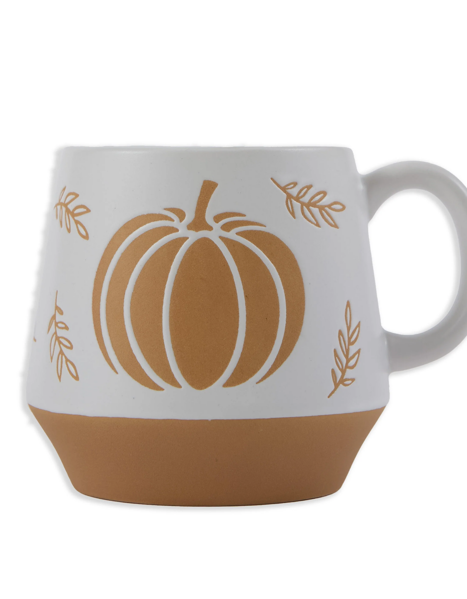 White Pumpkin Ceramic Mug
