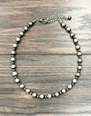 10mm Oval Navajo Bead Necklace