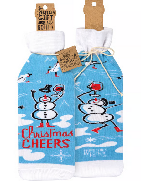Christmas Cheers Bottle Sock