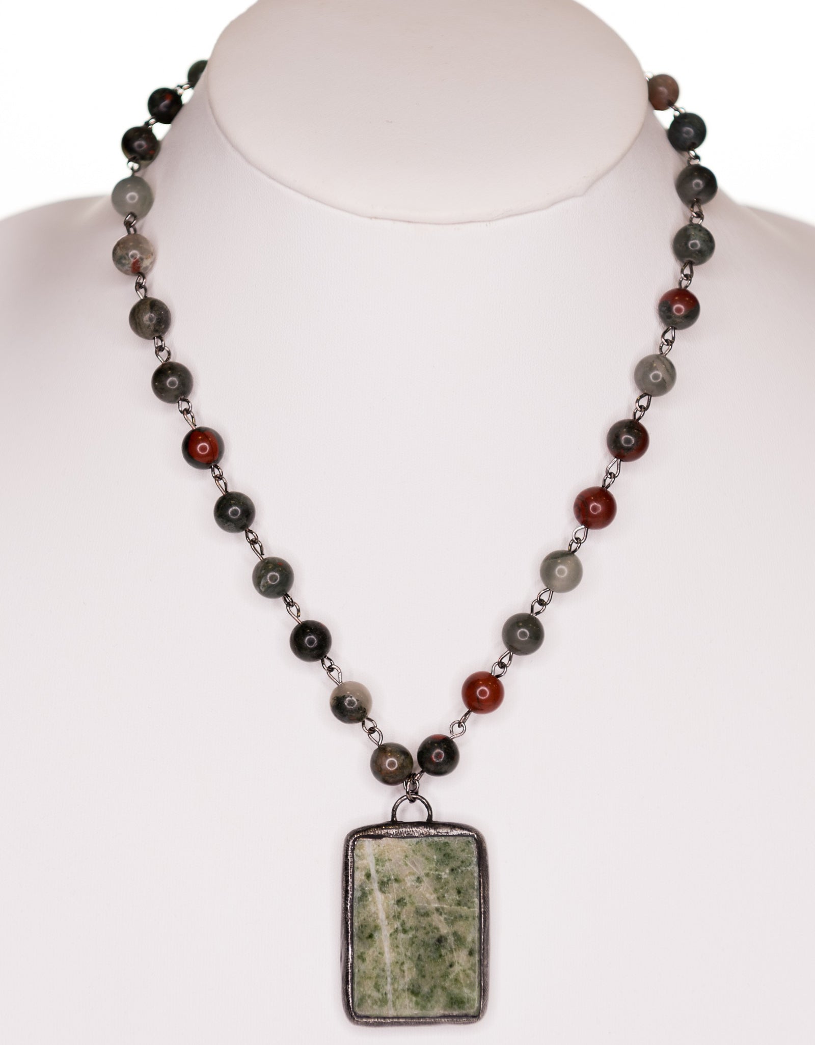 Necklace Suzanne - Jasper