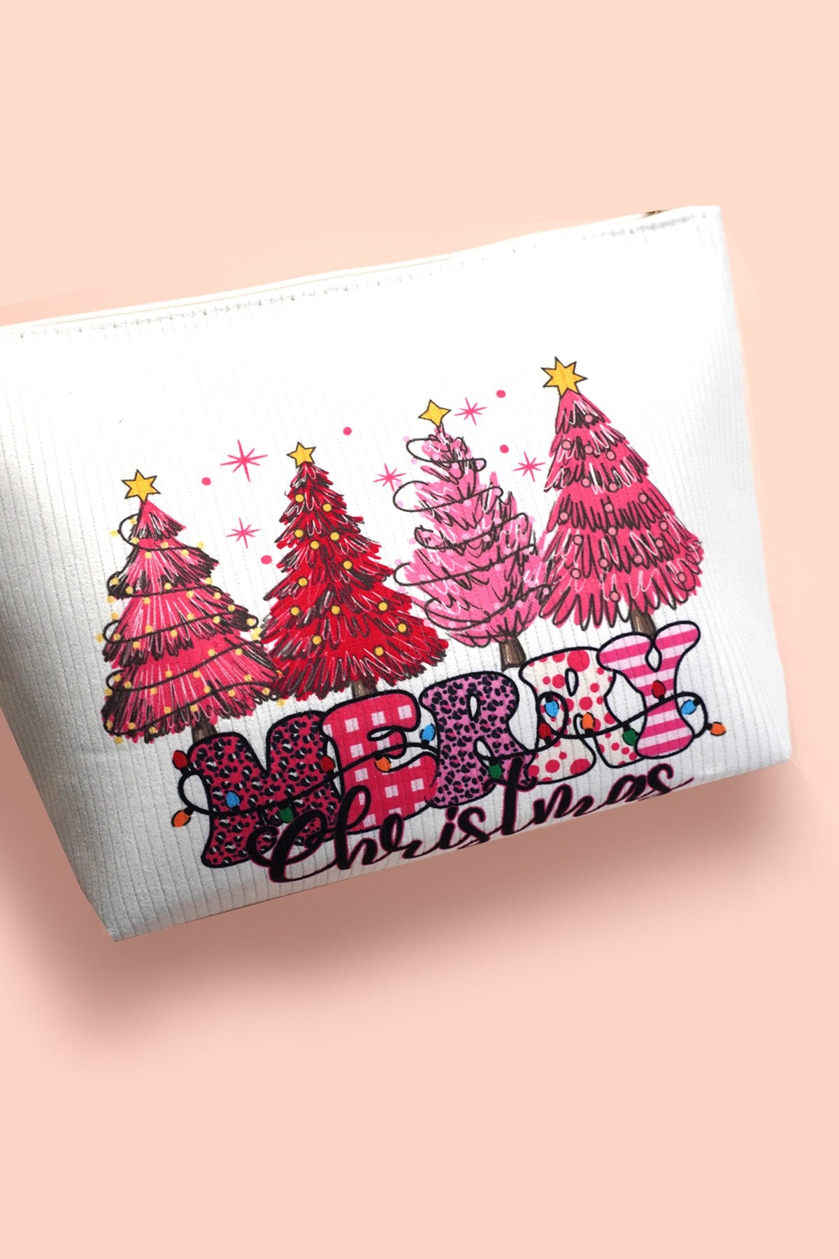 Christmas Makeup Bag - Merry Christmas