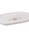 Snowflake Oval Platter