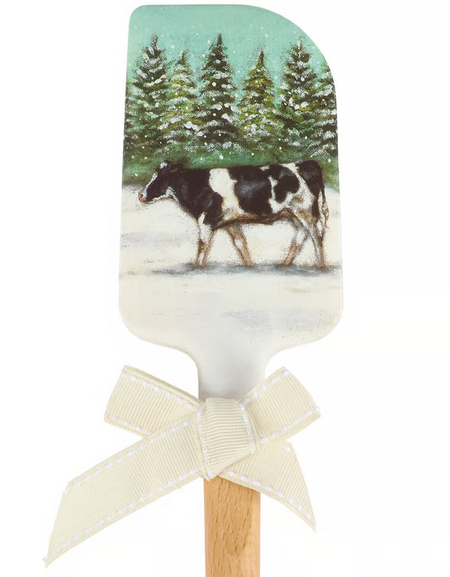 Spatula - Snowy Cow