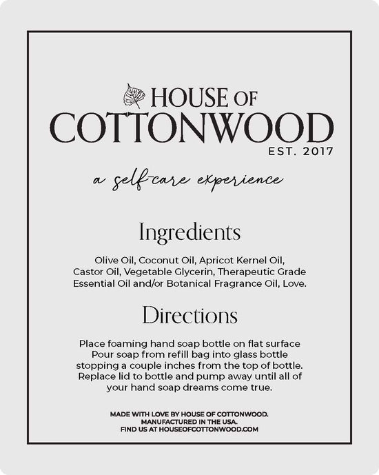 HOC Snow on the Beach Soap Refill