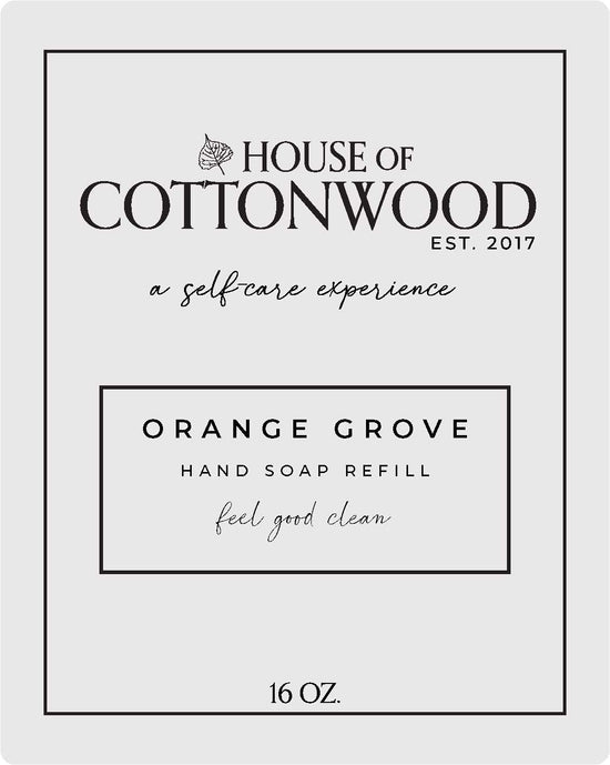 HOC Orange Grove Soap Refill