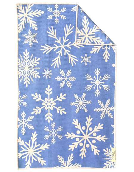 Snowfall Double-Sided Towel