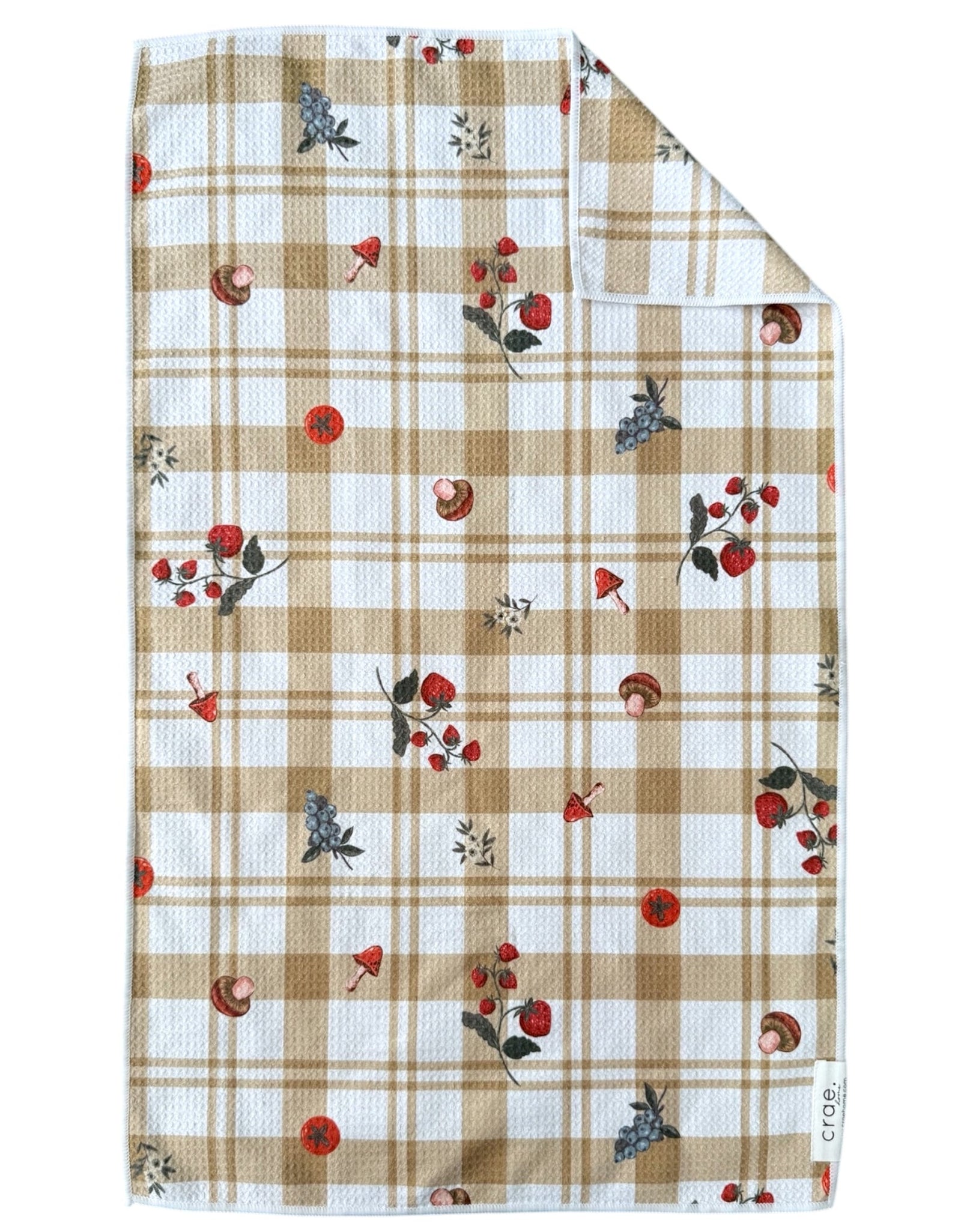 Patch reversible dish towel
