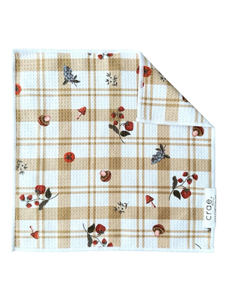 Patch reversible dish cloth