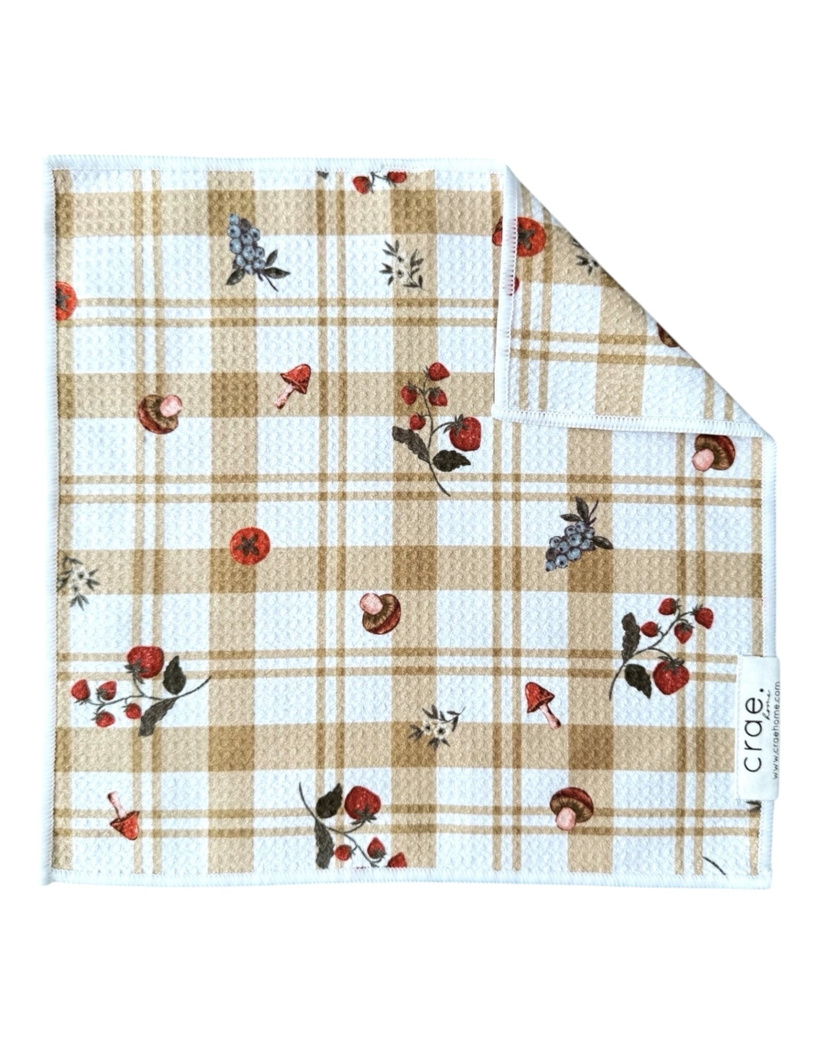 Patch reversible dish cloth