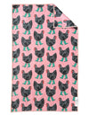 Chick In Boots reversible dish towel
