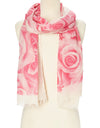 Rose scarf - Hot Pink