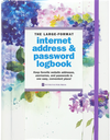 Hydrangeas Large-Format Internet Address & Password Logbook