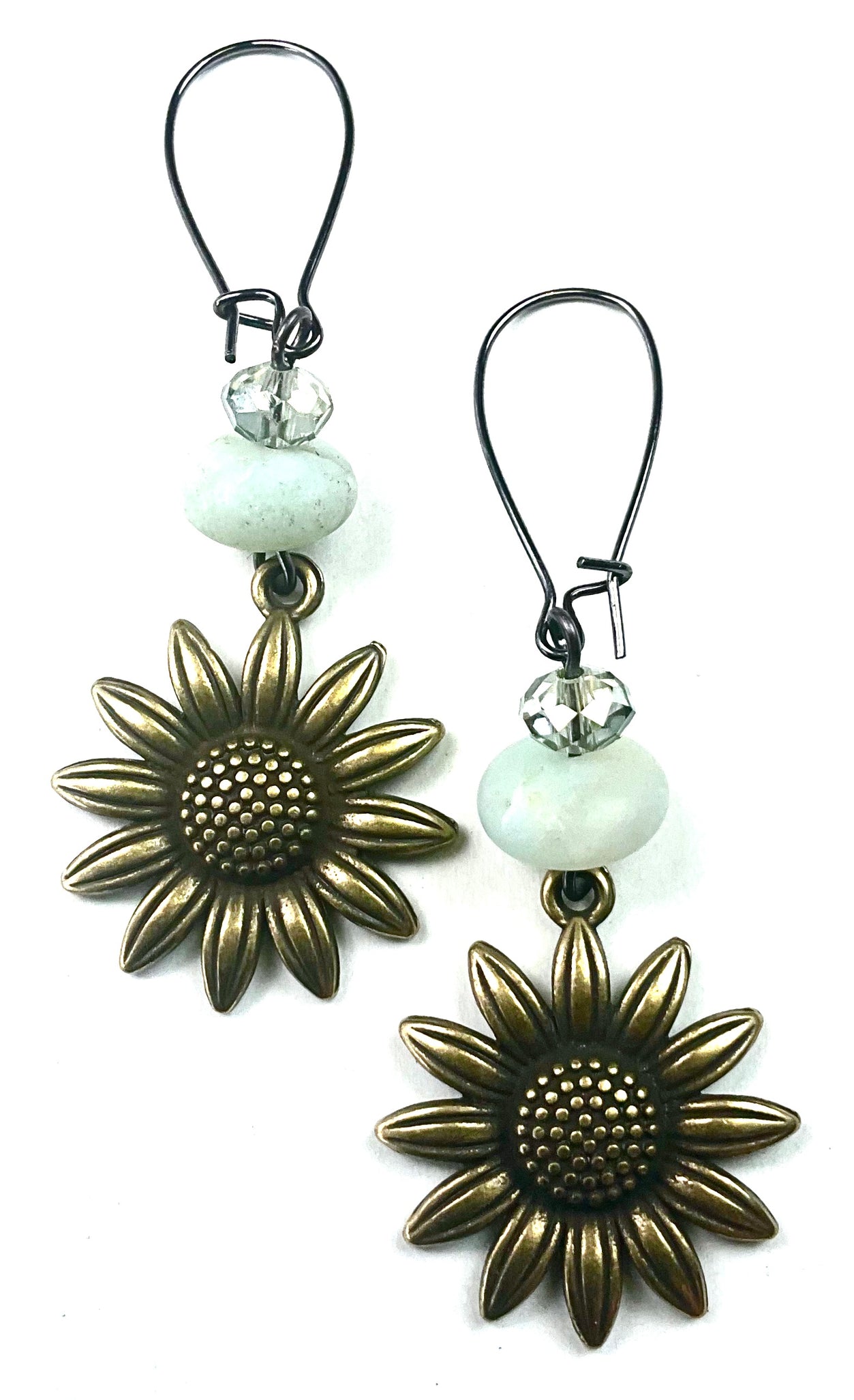 Sunflower Dangle Earring
