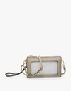 Maeve 3 Compartment Crossbody w/ Clear Window - Willow