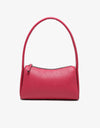 Leona Top Zip Baguette Shoulder Bag - Boysenberry