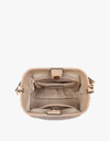 Dove Pleated Satchel w/ Large Handle - Lilac