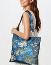 Blue Poppy Tote Bag