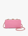 Sue Wallet Pouch Crossbody - Bubblegum Pink