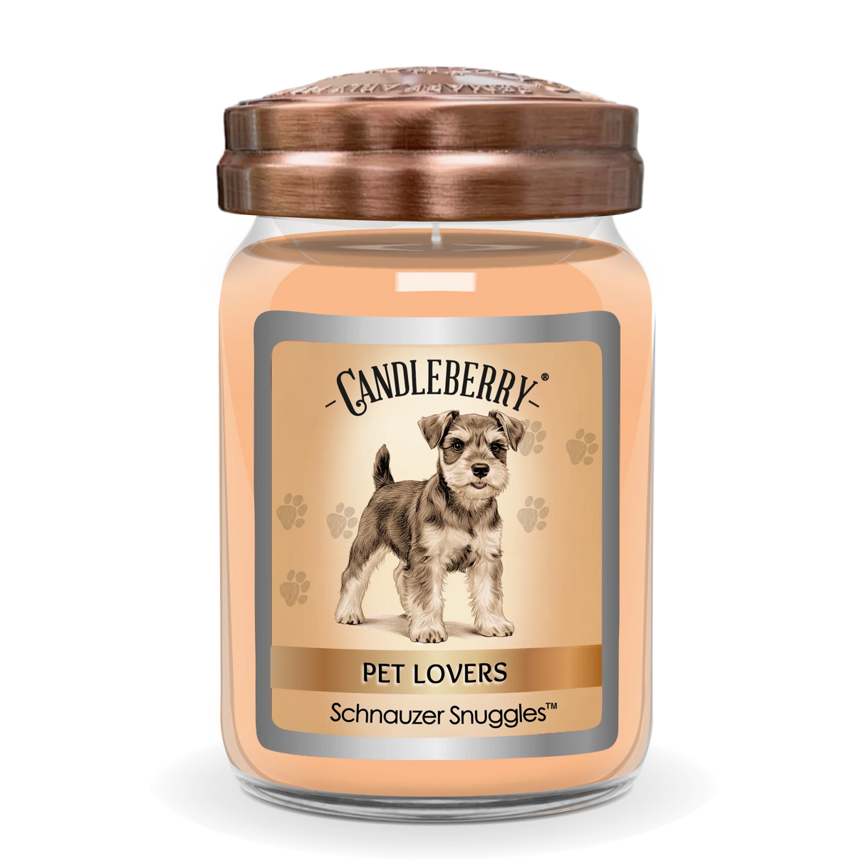 CC Schnauzer Snuggles Large Jar