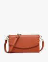 Kyle Whipstitch Crossbody/Wallet - Ginger