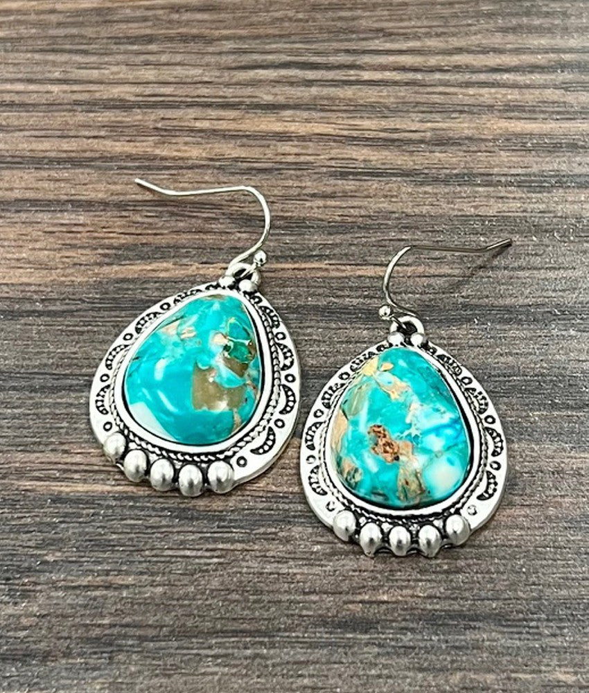 Western Gemstone Earrings
