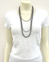 Polish 3-strand 30” Navajo Bead Necklace