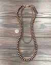 Copper 30strand 30” Navajo Bead Necklace