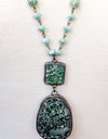 Darby Necklace - African Turquoise