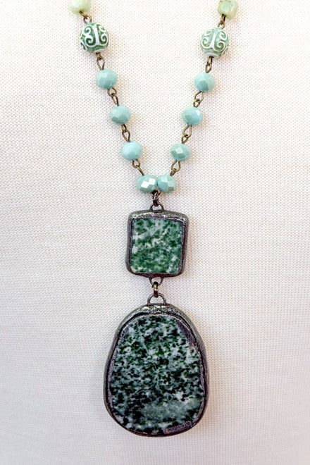 Darby Necklace - African Turquoise
